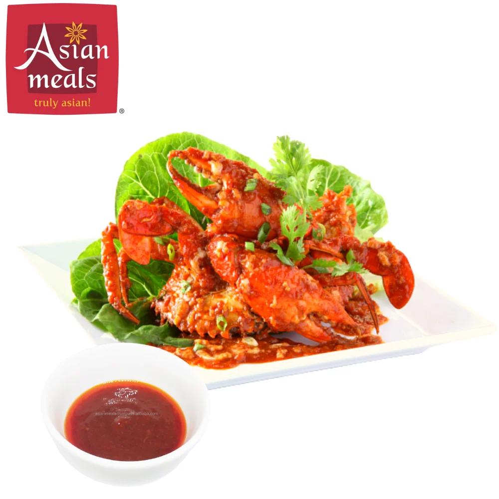 Wholesale Premium Quality Pack In A Bag Spicy Malaysian Halal Delicious Eating Chilli Crab Sweet and Spicy Seafood Sauce