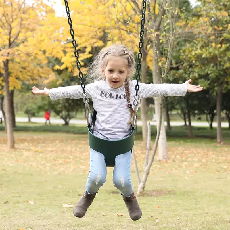 EVA Full Bucket swing  set for 6 months to 12 years old children use in park  playground