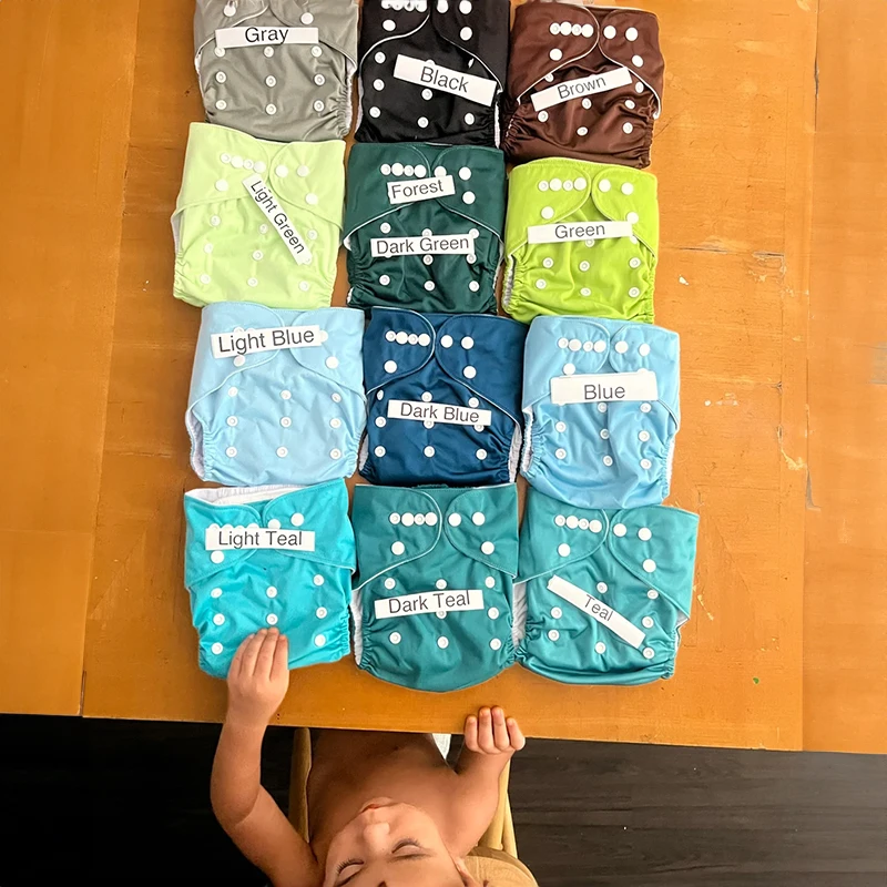 HSF Double Layer Waterproof Baby Diaper Pul Fabric Waterproof and Polyurethaner Lamin  120gsm