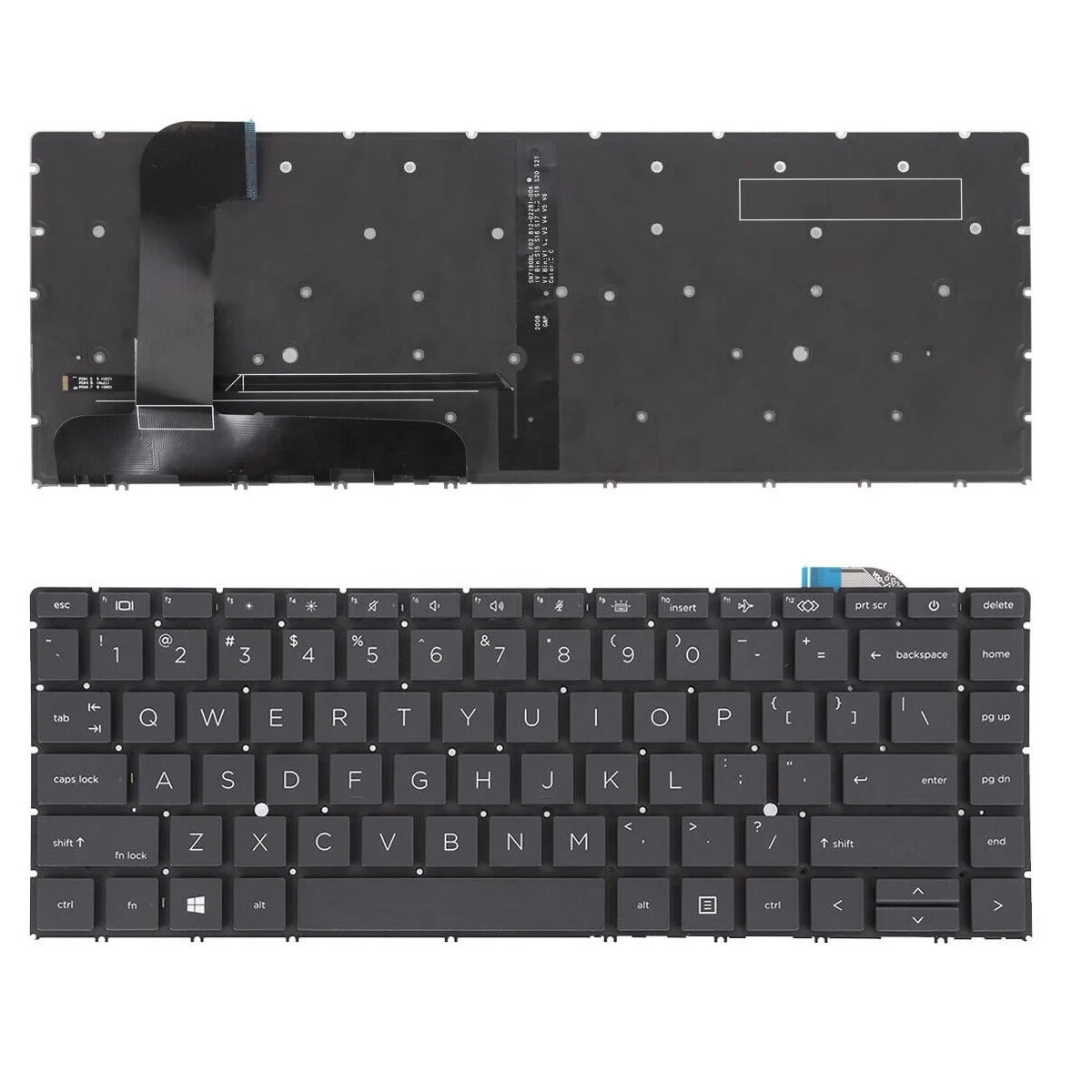Laptop US Keyboard For HP Zbook Studio G7 G8  Black Backlit Without Frame English Notebook keyboard
