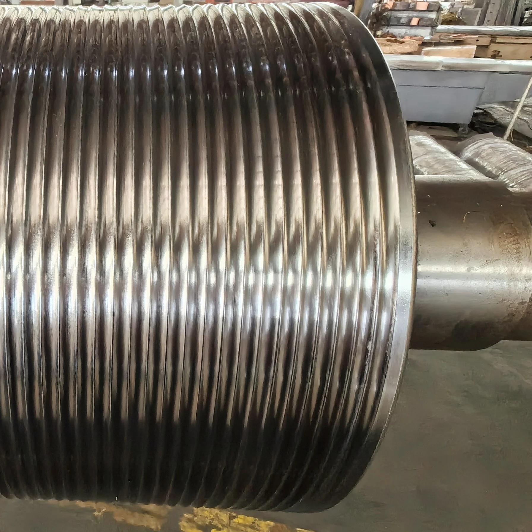 HDPE/PMMA/PC/PP/PT/PE/PVC Sheet Embossing Roller Mirror Roller Press Forming Roller