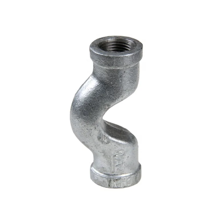Hot Selling Durable Malleable Steel Pipe Fittings With Bs Din Npt Threaded Standard Crossover for Gas Water Oil Supply