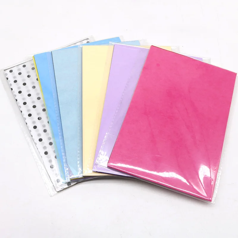 Custom Color Packaging Recycled Clothing Foil Garment Lamination Printing Clothes Tissue Wrapping Paper