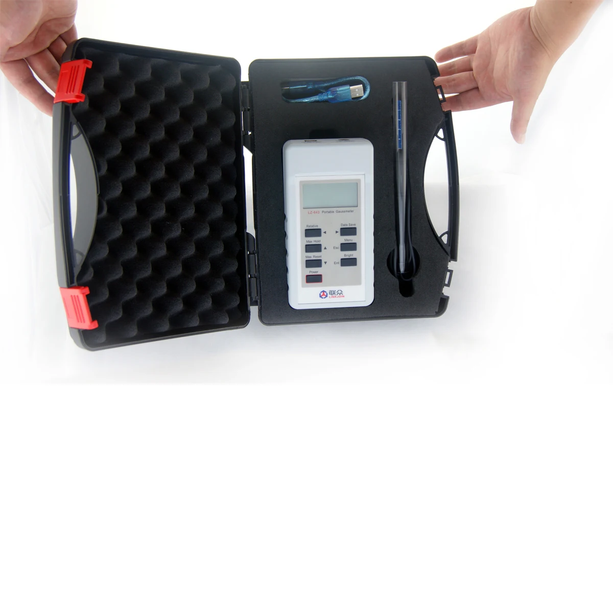 LINKJOIN LZ-643 gauss портативный числовый gaussmeter manufacture с CE trade assurance supplier