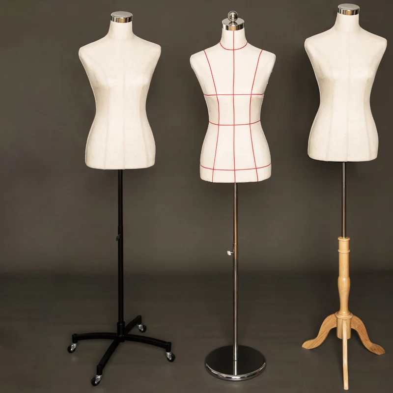 Wholesale Female Size Dress Form Foam Adjustable Dressmakers Pin Tailor Mannequin for Tailoring