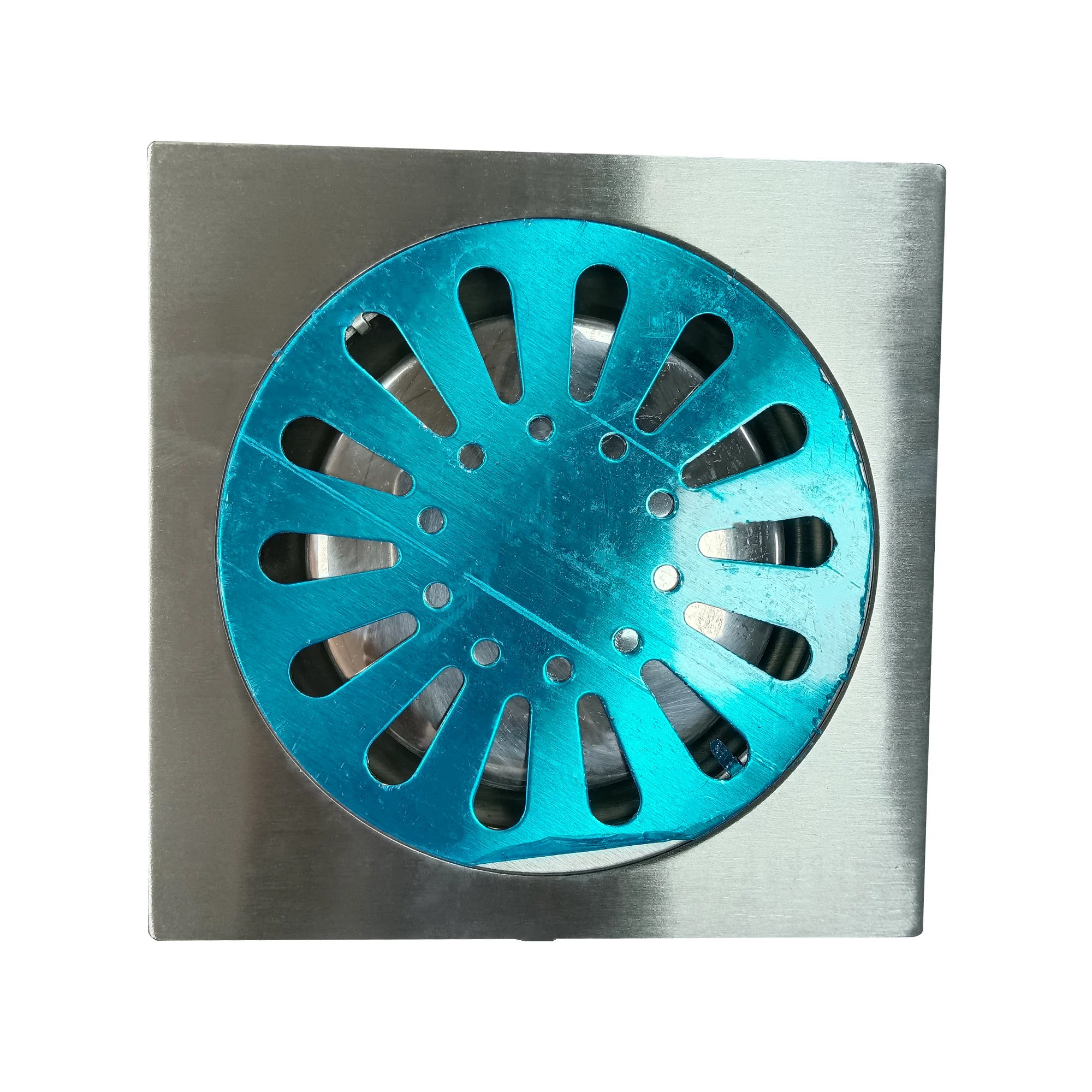 Factory Direct Stainless Steel 15CM Large Water Seal Thicken Floor Drainer Bathroom 5-inch Shower Drain