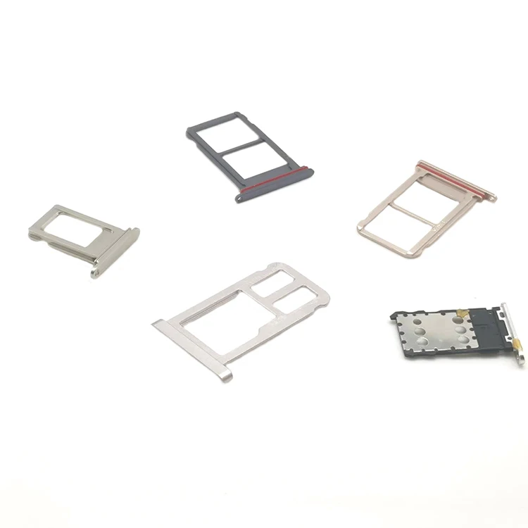 SIM Card Holder/sim Card Slot Bracket Replacement and Repair Parts Popular Wholesale Prices Original Custom Cnc Aluminum Parts