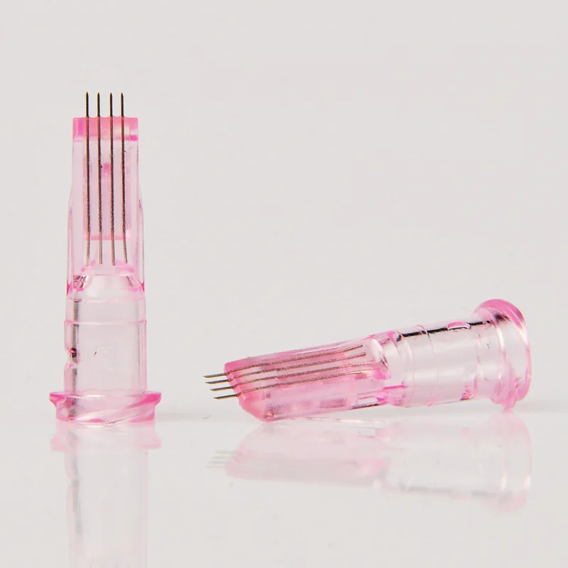 Crystal 4 Pin Multi Mesotherapy Needles For Hyaluronic Acid Dermal Filler Injections To Remove Wrinkles Needle