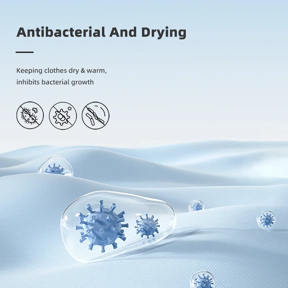 EVIA Factory Space Saving All-Season Lightweight Mini Dryer Clothes Machine for Home