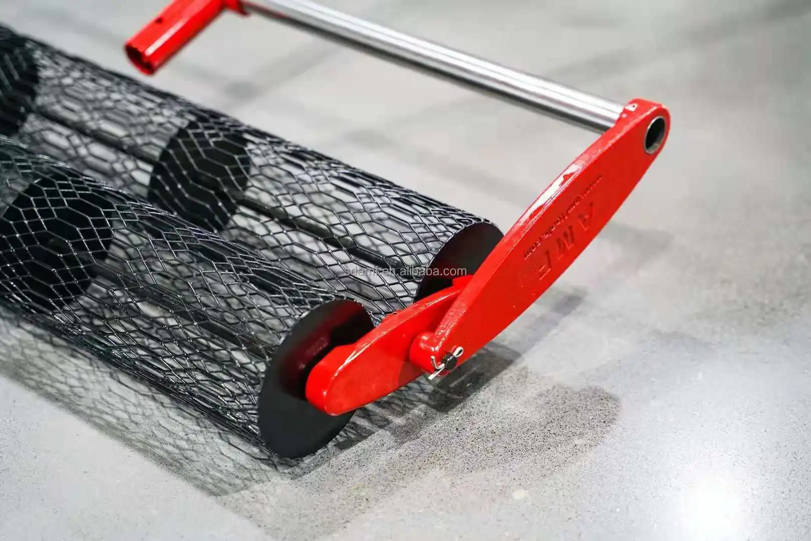 AMF  tools Concrete tools metal stamp roller concrete hand rolling tamper set