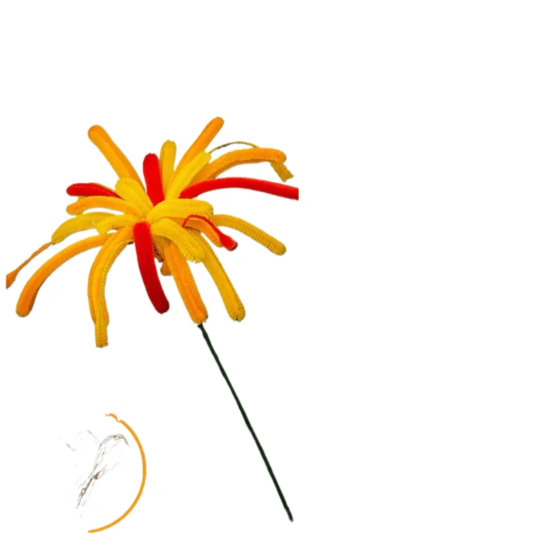 2408 wokada New Year simulation Twister stick fireworks handmade diy material bag homemade Dragon pendant gift for