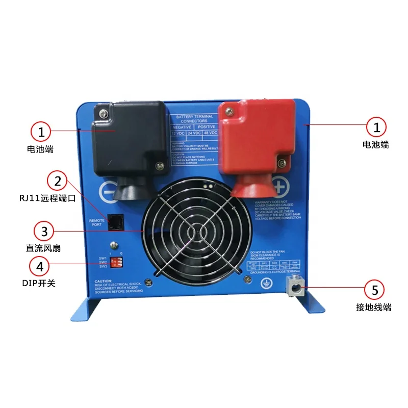 1500W Solar Inverter 12vdc/24vdc Off Grid Pure Sine Wave Inverter 1.5kW for Solar systems