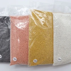 3D nail art metal caviar beads nail art mini metal ball metal beads 8sizes