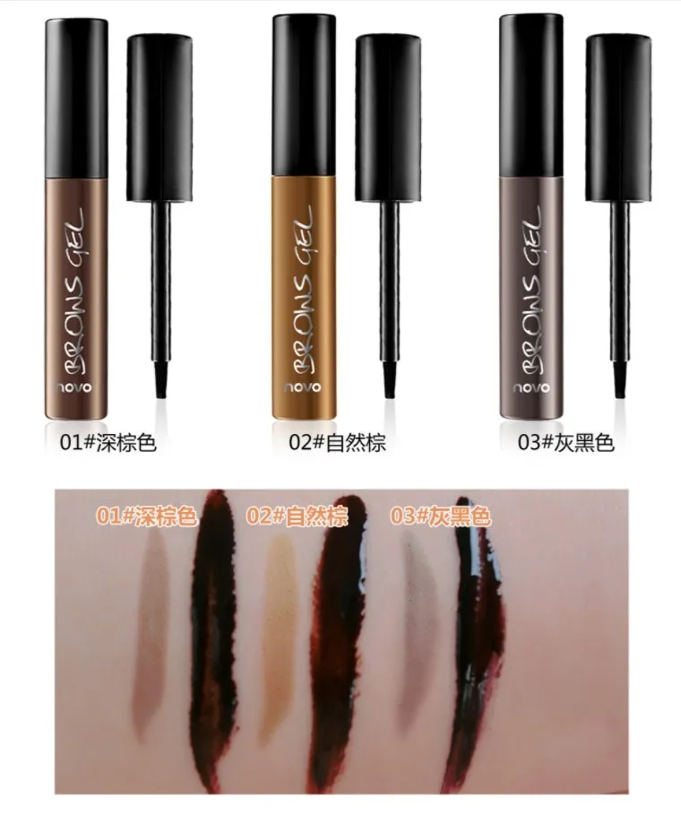 Private Label Cosmetics Makeup Eyebrow Tint Wholesale Peel Off Eyebrow Gel