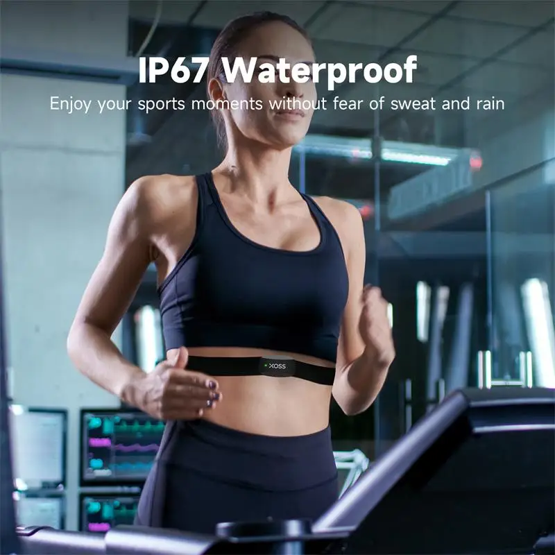 Xoss X2 Heart Rate Sensor BLE ANT+ Heart Rate Monitor Chest Strap for Cycling Computer Bike Accessories