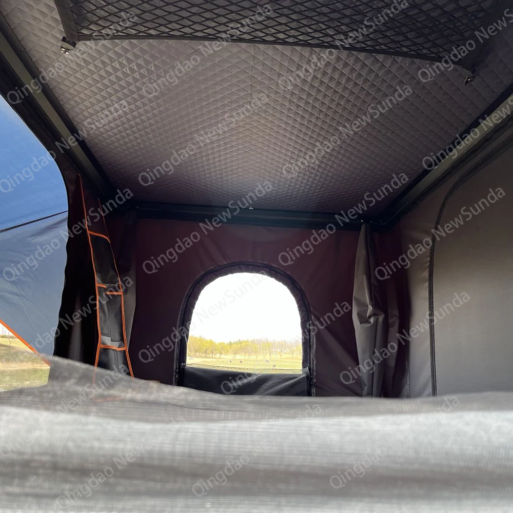 Customized  Waterproof  Roof Top Tent Lightweight Adventure Outdoor 2-3 Person Roof Tent Escape Aluminum Car Roof Top Tent box