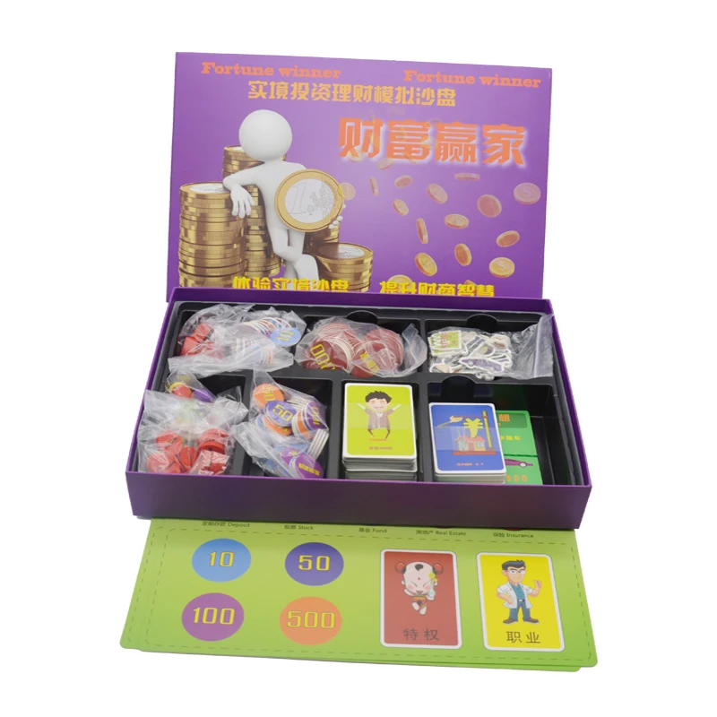 New Design Custom Printing Educational Smart Board Game For Adult