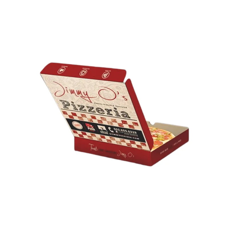 Corrugated Shipping Color Printing Small Cardboard Pizza Boxes Liqueur/Curry Packaging Shipping Cartons