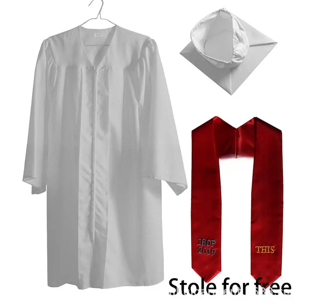 gold graduation gown black adult university ceremony classic graduation hat and gown School uniform Wholesale graduation gowns