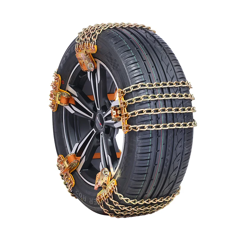 Car Vehicle SUV Pickup Truck Tire Snow Chain Steel Chain Anti-skid for Driving in Winter