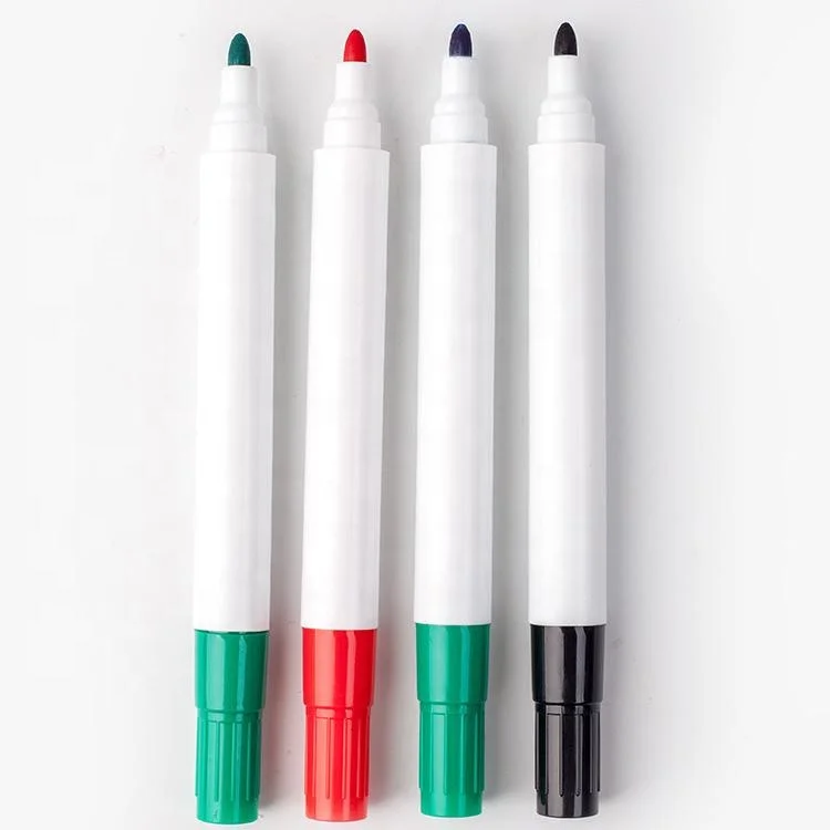 Safe Dry Erase Bright 143mm Long Blackboard Whiteboard Marker Pen Set School Office Supplier