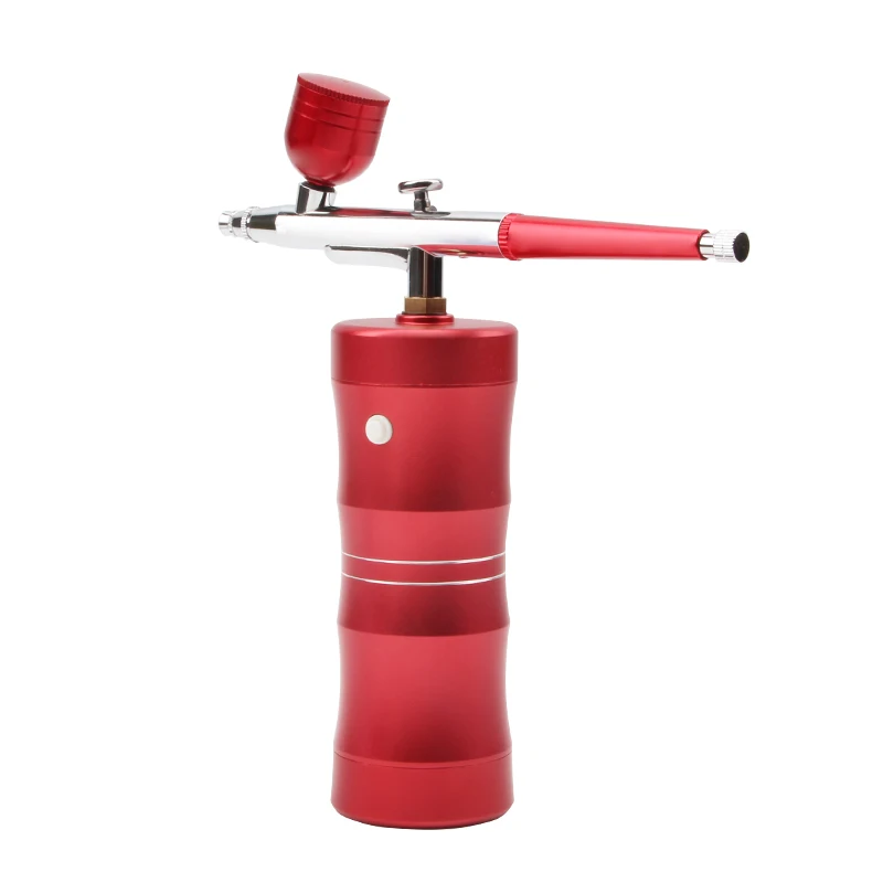 Oxygen injection jet facial rejuvenation airbrush water sprayer inject hydrotherapy beauty machine