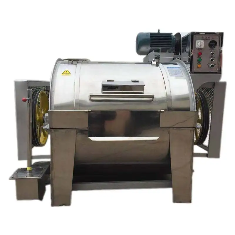 Easy to Operate 100kg Semi-automatic Industrial Washing Machine with Single Door
