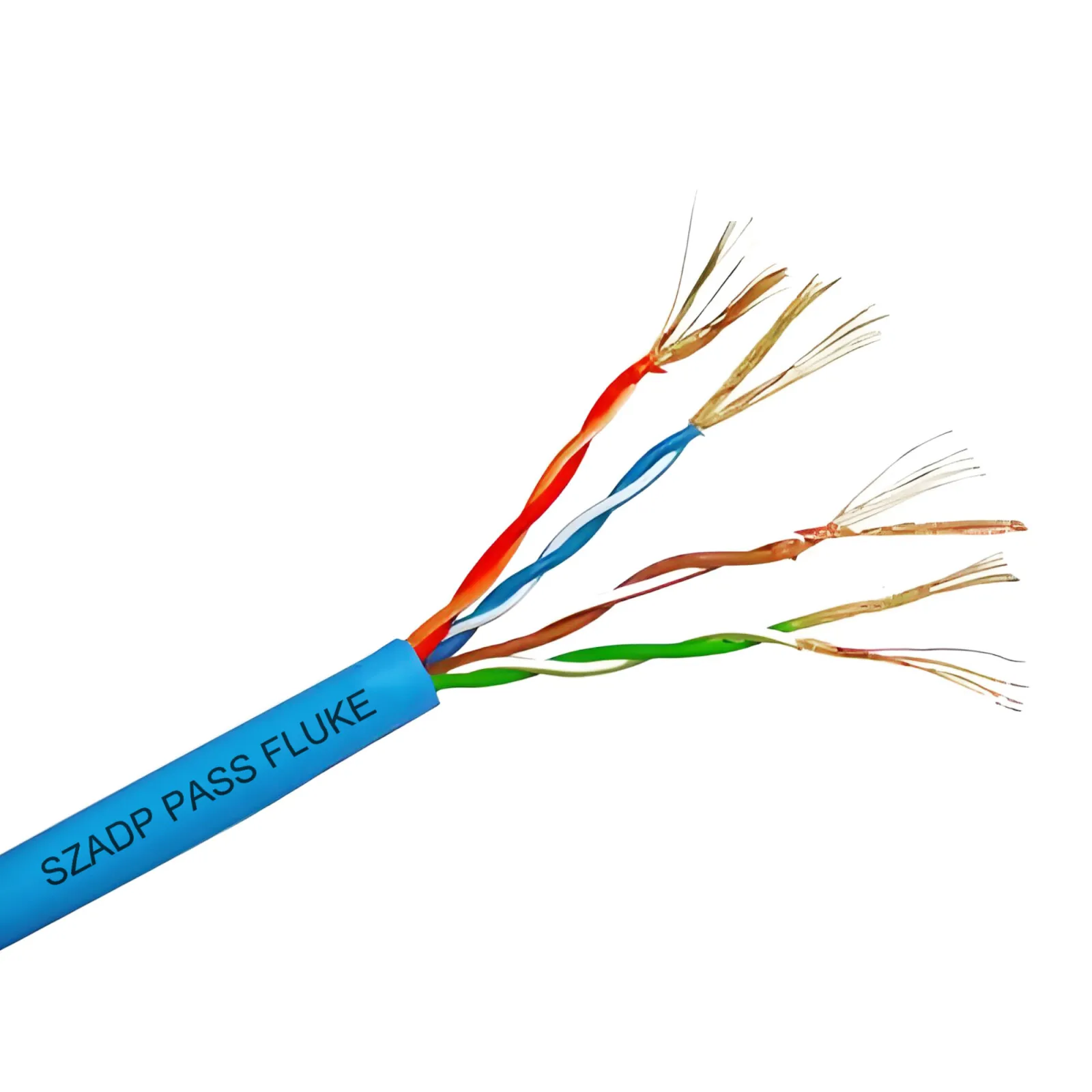 Network Jumper Cable UTP Cat6/Cat6a/Cat5e Shelded/Unshelded Cable Stranded Wire Bare Copper/CCA for Patch Cord Cable Pass Test
