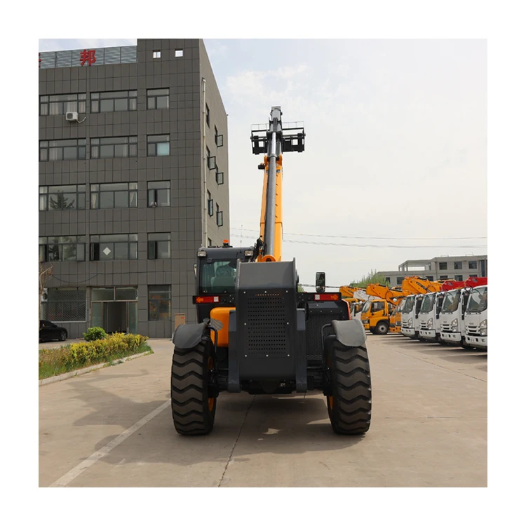 High Quality China Factory 2.5 Ton - 5Ton Telescopic Forklift Telehandler With Original Imported Engine