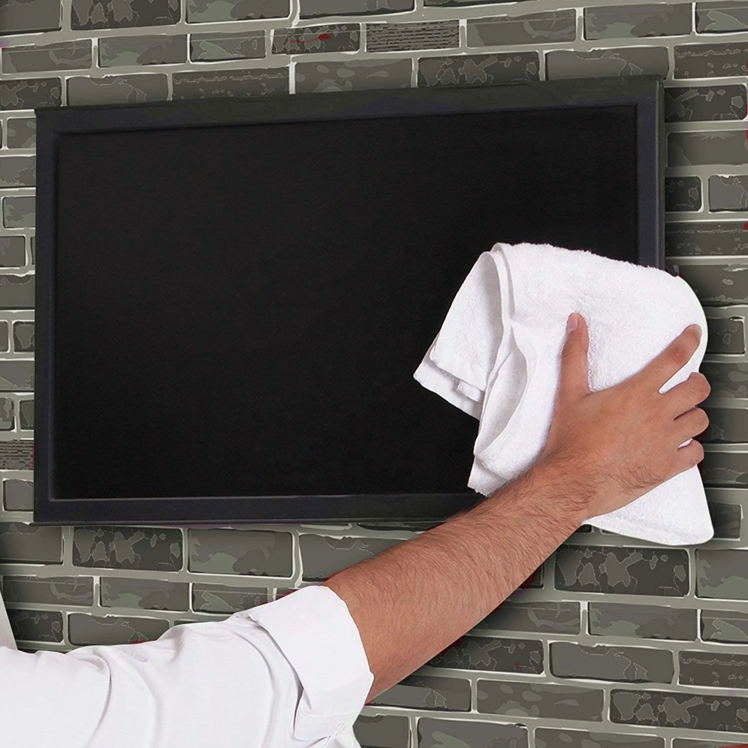 Wholesaler 35x75 cm 100% Natural Cotton Dish Reusable Cleaning Cloths Economy Restaurant Bar White Towel