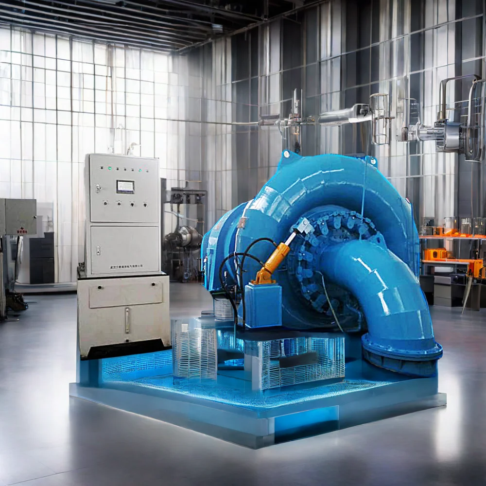 High-Efficiency 5000KW Mini Hydro Turbine Stainless Steel Francis Type Water Power Generator