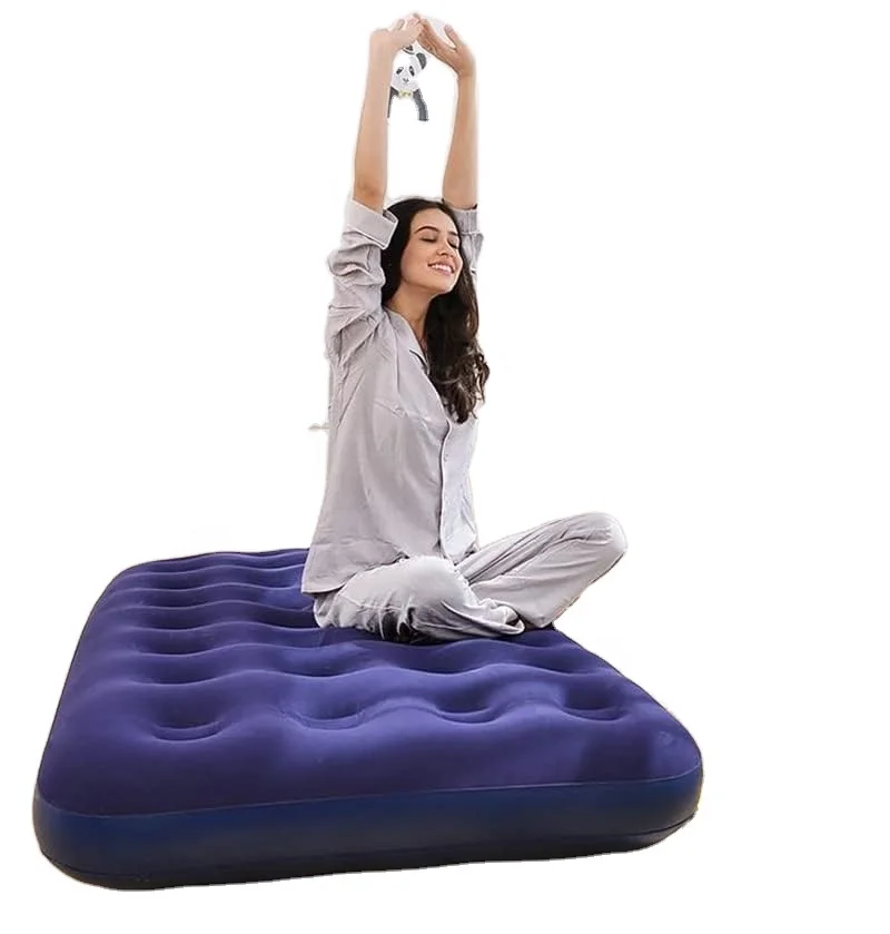 High quality air mattress inflatable air bed for trip outdoor home custom pvc inflatable mattress