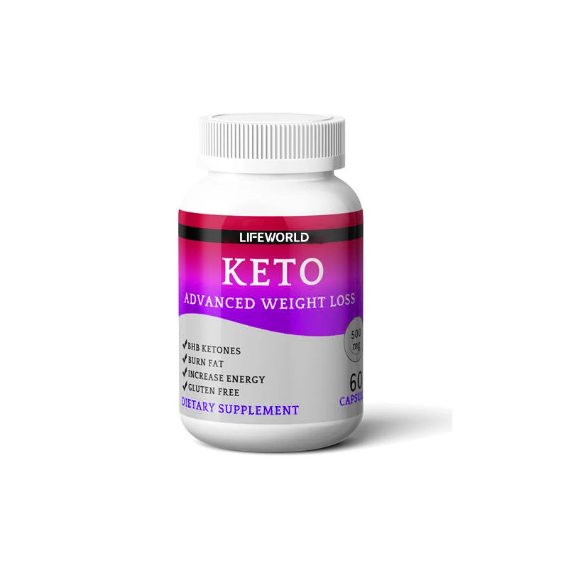 Lifeworld Private Label  Keto BHB  Natural Diet Pills Pedal Away The Pounds Keto Capsules