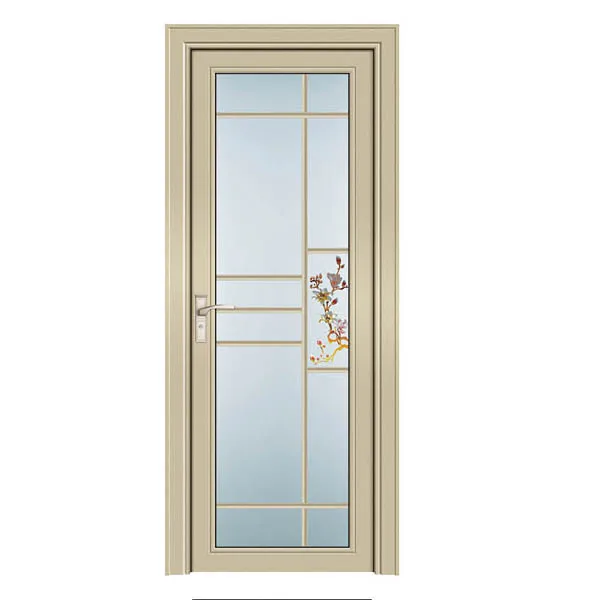 
modern aluminium frame glass doors for bathrooms 