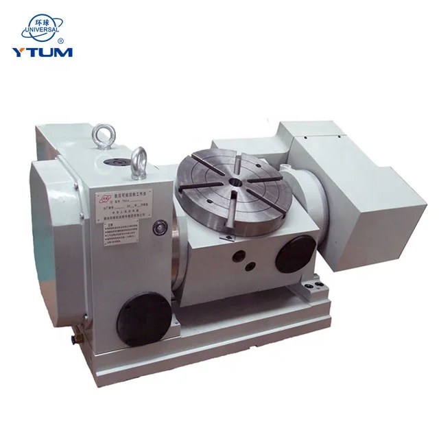 
4th axis cnc rotary table universal TSL Hor.&Vert.Rotary Table for milling machine 