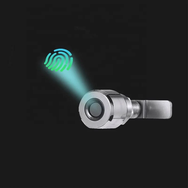  Factory direct supply square shape furniture cabinet lock Intelligent Fingerprint office drawer APP unlock