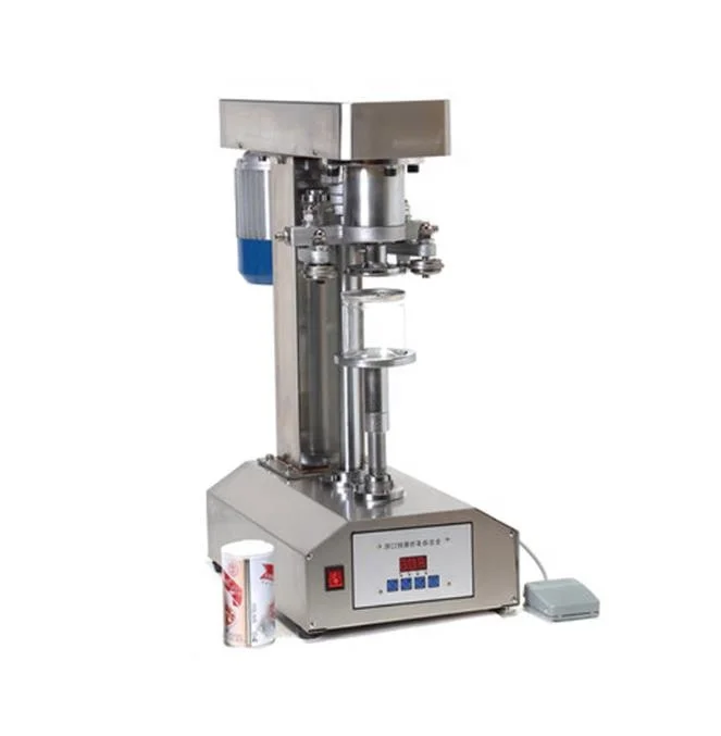 
YTK tin can semi auto pet bottle cap sealing machine capping machine glass can_cap_sealing_machine 