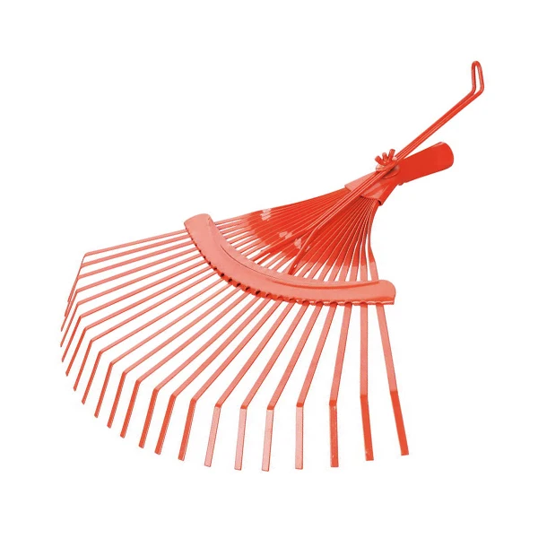 
22T red powder coating adjustable leaf rake 