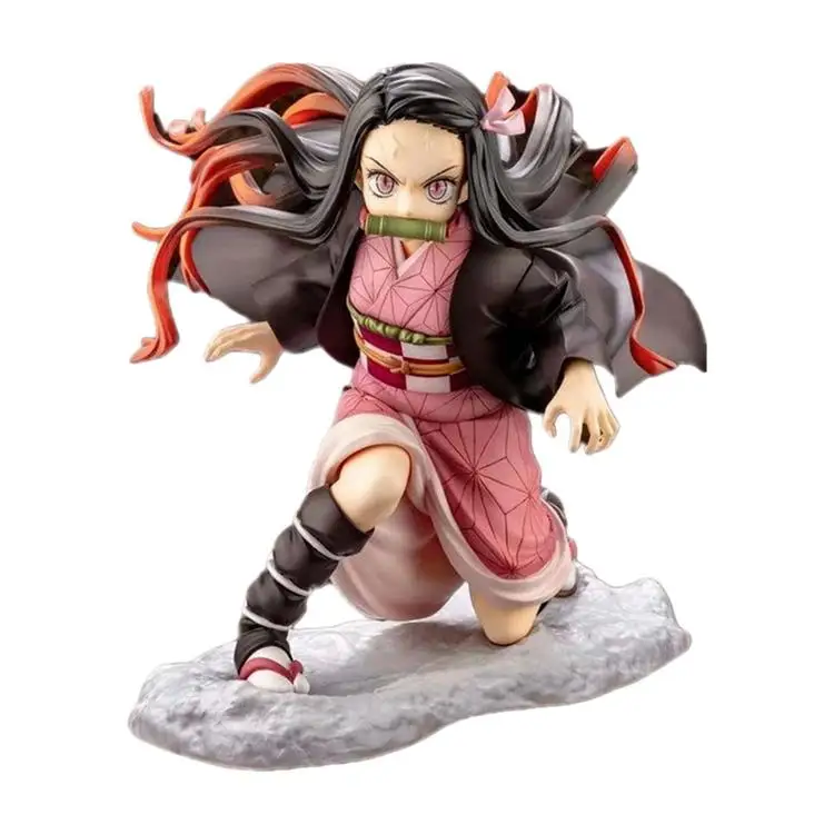 
Japan Anime Figure Model PVC Realistic Desktop Decoration Gifts NEZUKO KAMADO Hand-made Model Toys 