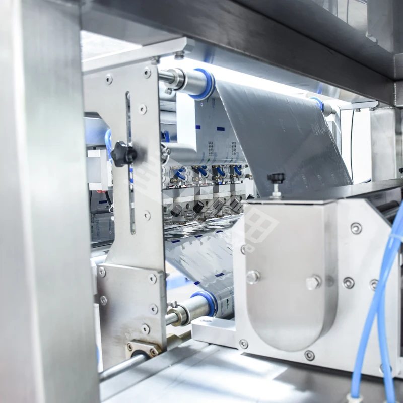 High Capacity 304 stainless steel Multi Lane Liquid Sauce Honey Stick Tomato Ketchup Sachet Filling and Packaging Machine