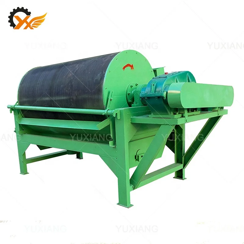 Dry mineral ore separation machine sand powder magnetic separating iron removing separator