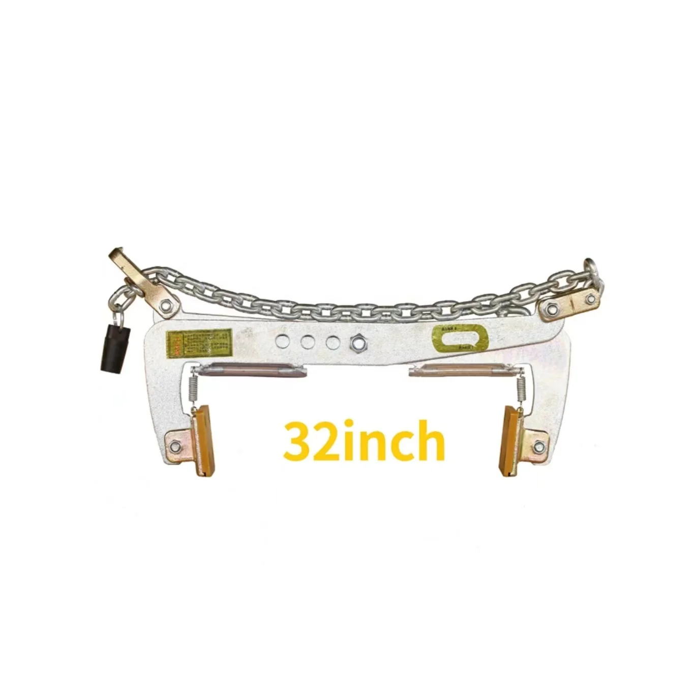Sande Tools 32 inch Cargo Lifting Fixture Horizontal Stone Lifting Clamp for stone block lifting