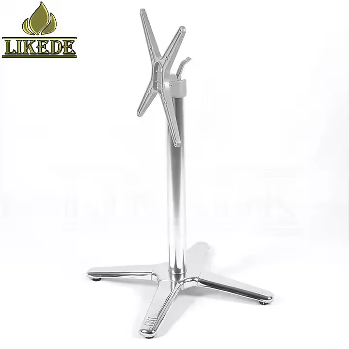High Quality 304# Stainless Steel Folding Table Base Metal Furniture Legs for Outdoor Chairs