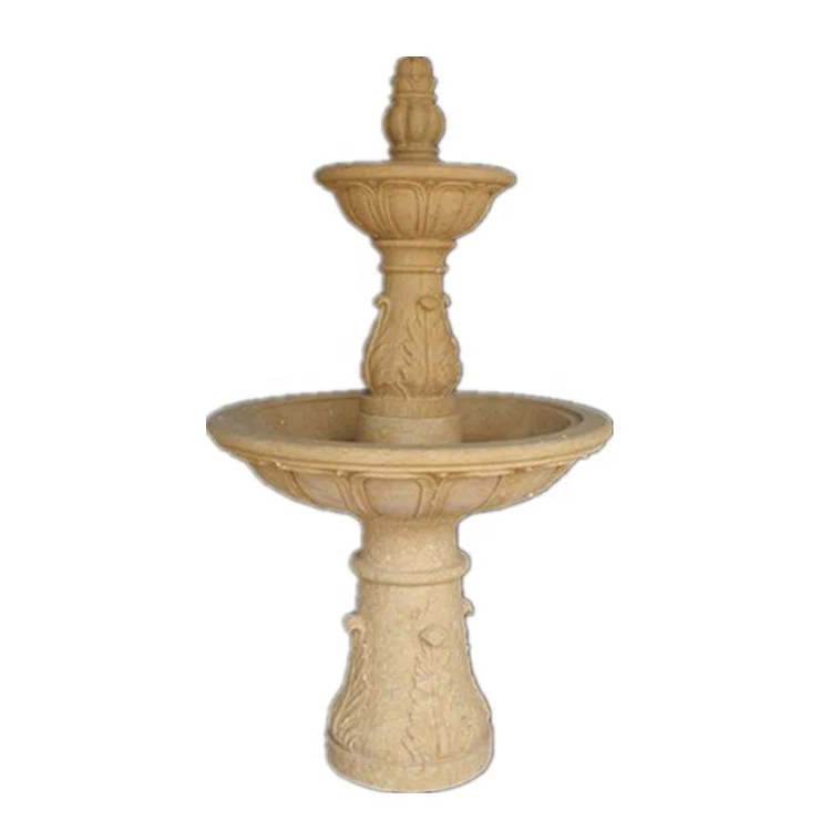 Cheap Sunny Marble Large Outdoor Water Fountains Water Marble Fountain with Marble Sculpture