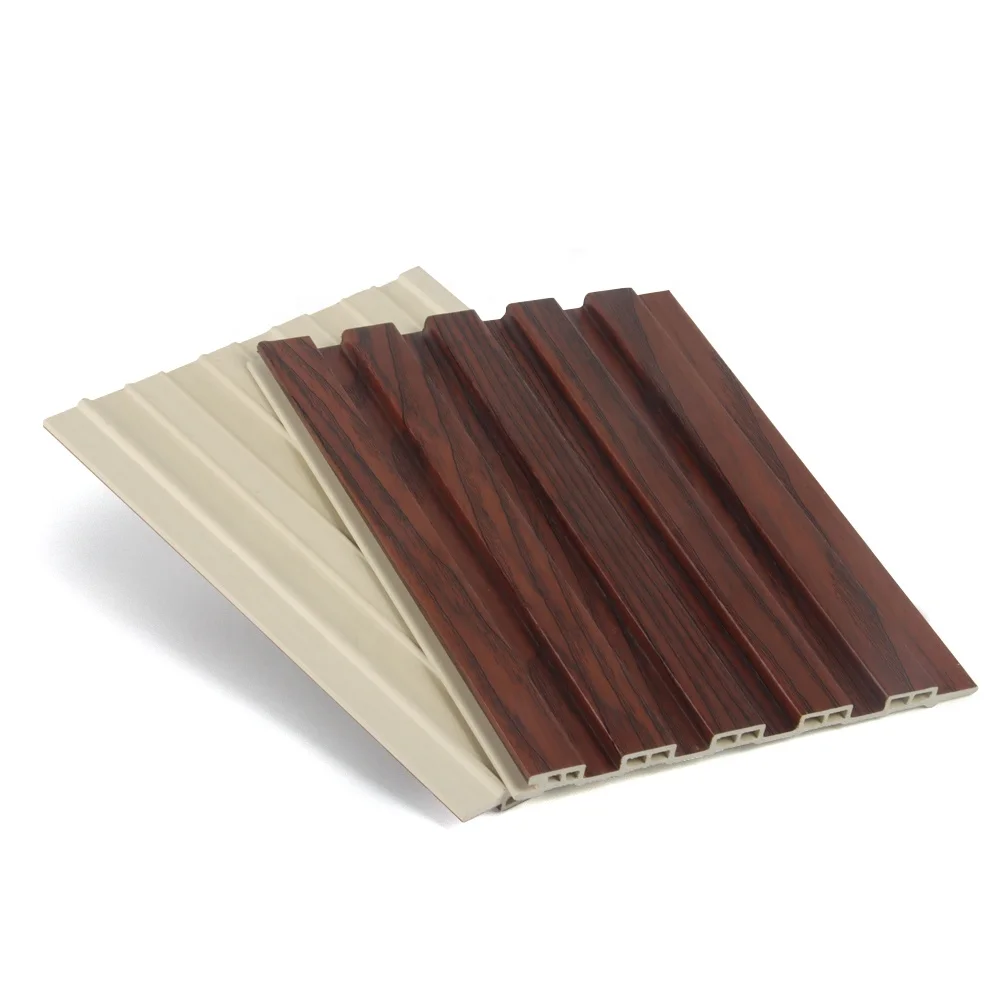 Facade Decoration Wood Plastic Composite Wpc Wall Panel For Indoor Decoration