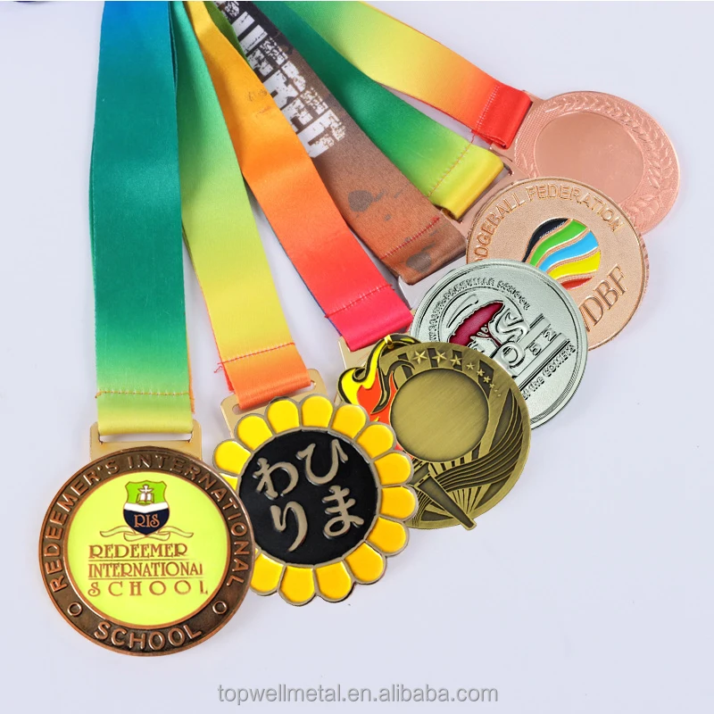 zhongshan Manufacturer custom high quality metal 3D marathon sport medal
