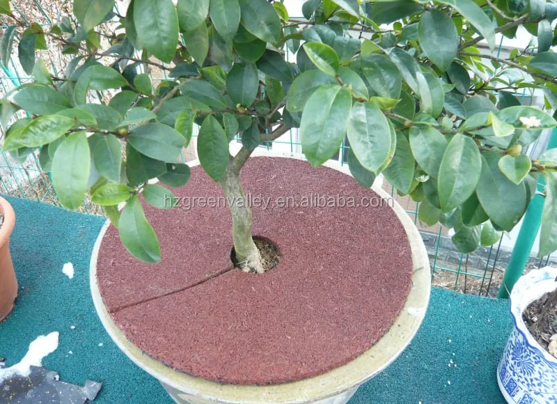 36 Inch Round Tree Protector Mat Garden Weed Round Cover Mat Rubber Mulch Ring Tree Protector For Weed Control Root
