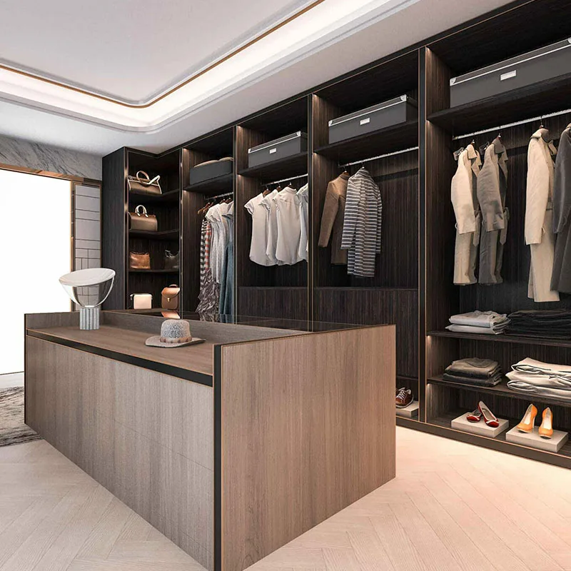 China Hotel Bedroom Furniture Luxury Business Hotel Wardrobe Hotel Furniture 2 Star