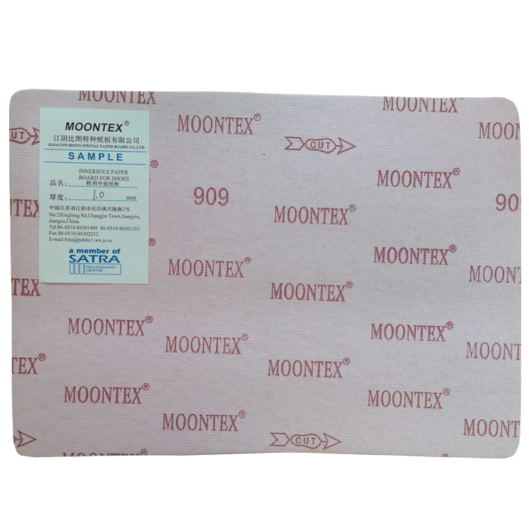 1mm customs shoe paper inside insole board laminated material shank