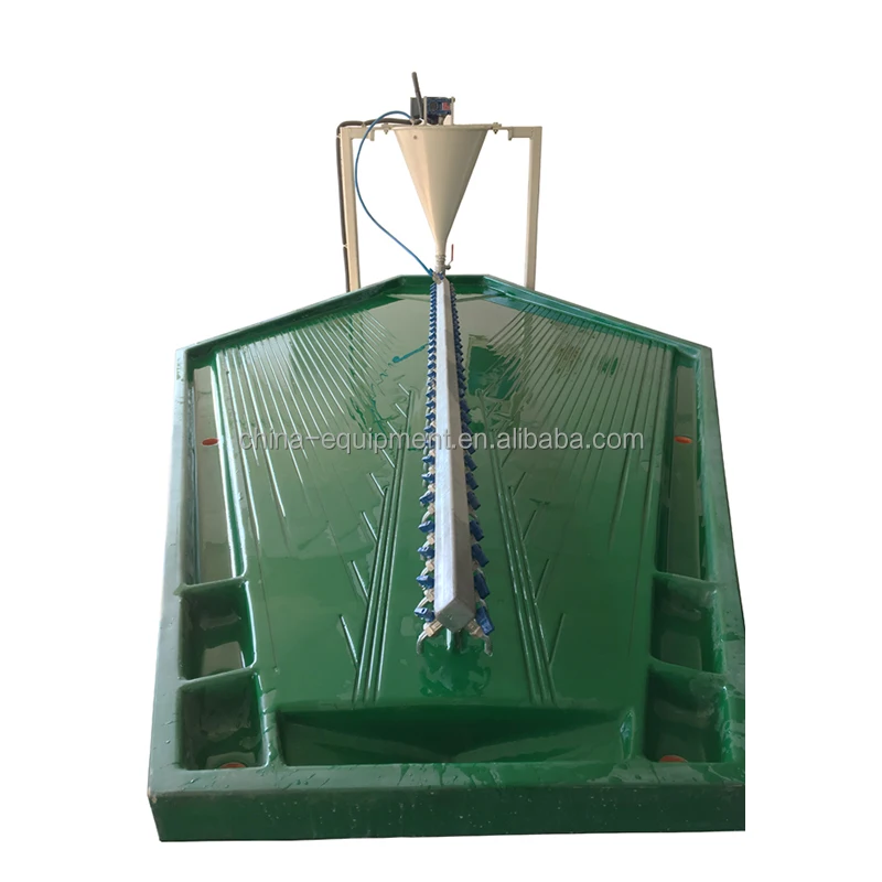 Hot Gold Ore Processing Gravity Separator Gemini Shaker Table